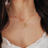 Roma Charm Collection Pendants Gold Roma Heart CZ Charm (Gold)