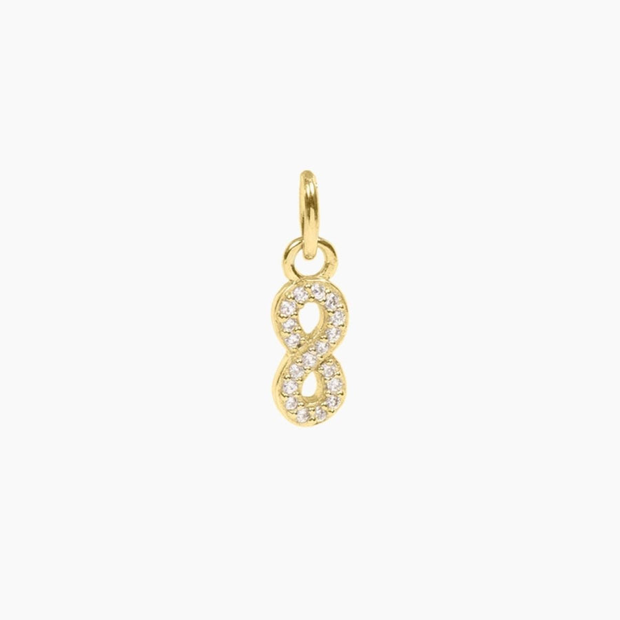 Roma Charm Collection Pendants Gold Roma Infinity CZ Charm (Gold)