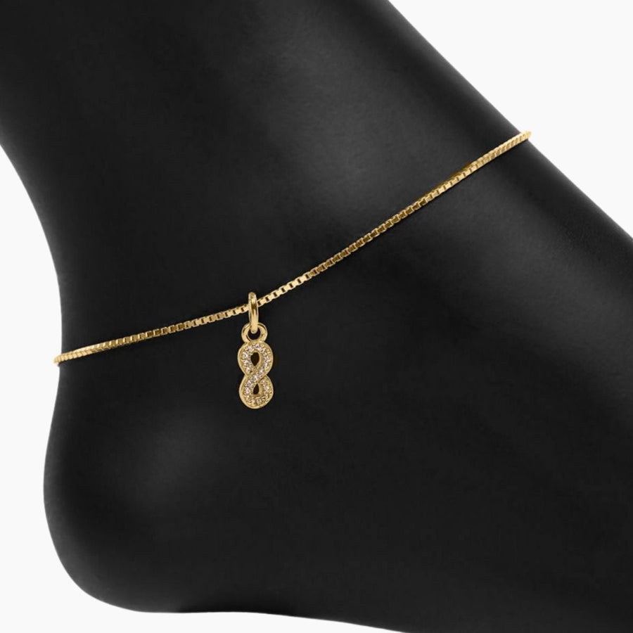 Roma Charm Collection Pendants Gold Roma Infinity CZ Charm (Gold)