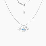 Roma Charm Collection Sets Silver Roma Ocean Charm Set
