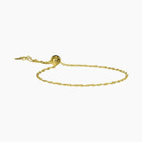 Roma Designer Jewelry Gold Adjustable Milano Twist Sterling Silver Friendship Bracelet (Gold)