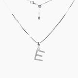Roma Designer Jewelry (RDJ, LLC) Necklace Sterling Silver CZ Small Initial Necklace
