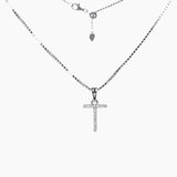 Roma Designer Jewelry (RDJ, LLC) Necklace Sterling Silver CZ Small Initial Necklace