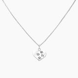 Roma Designer Jewelry (RDJ, LLC) Necklaces Sterling Silver Heart & Paw Pendant Necklace