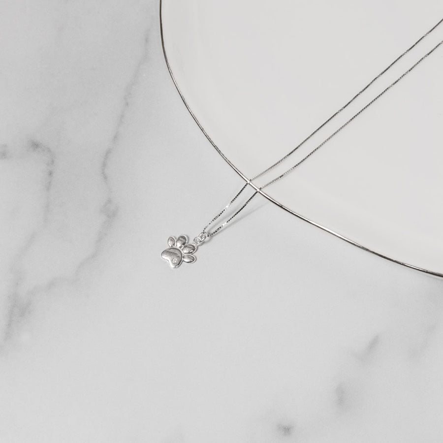 Roma Designer Jewelry (RDJ, LLC) Necklaces Sterling Silver Paw Pendant Necklace