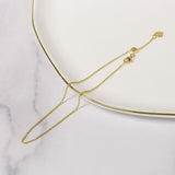 Roma Italian Adjustables Anklet Up to 10" Italian Ferrara Diamond-Cut Bead Adjustable Anklet (Gold)