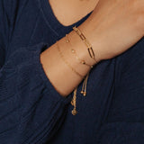 Roma Italian Adjustables Bracelets Adjustable Milano Twist Sterling Silver Friendship Bracelet (Gold)