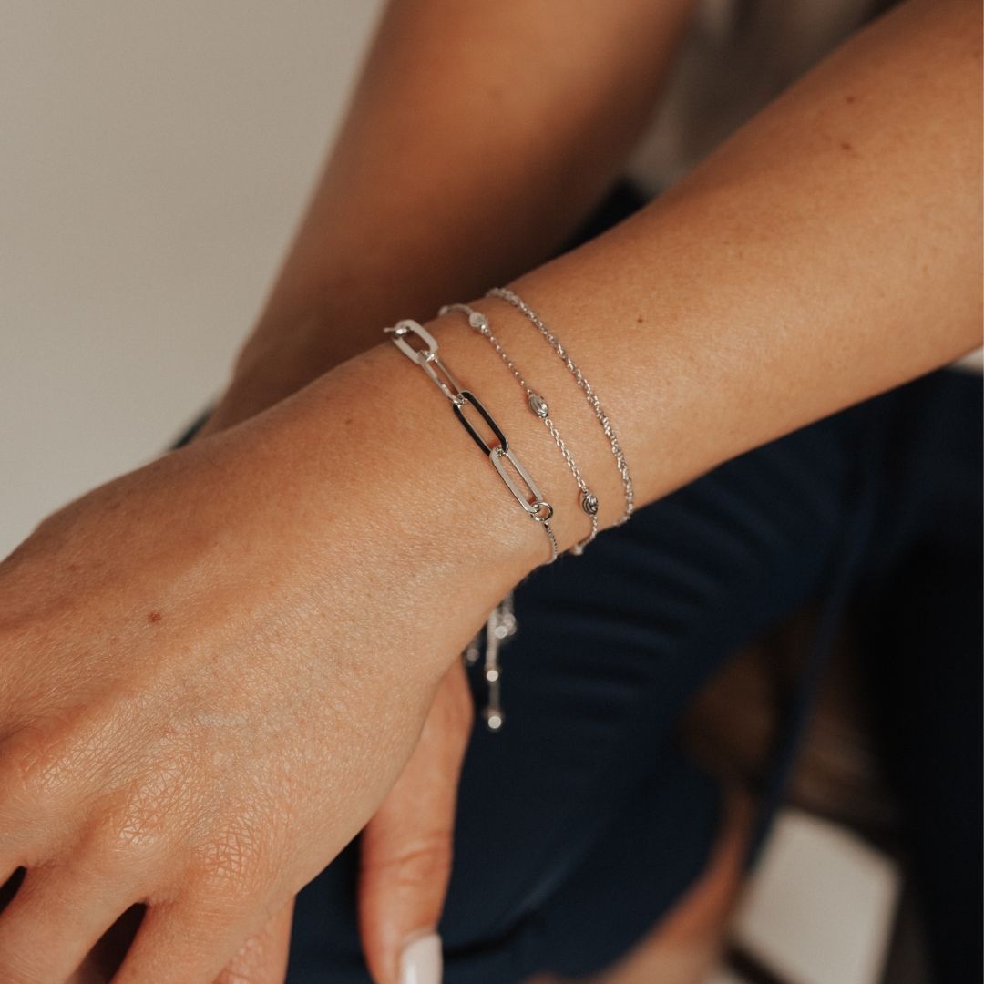 Adjustable Milano Twist Sterling Silver Friendship Bracelet Silver Roma Designer Jewelry
