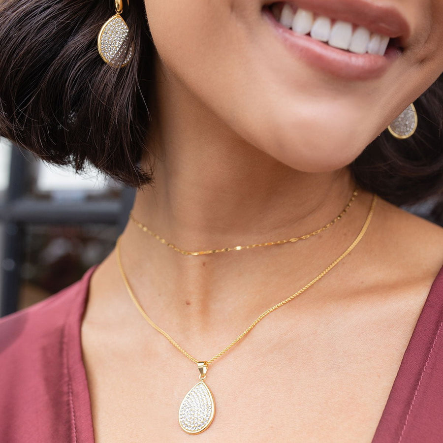 Roma Italian Adjustables Necklaces,Chains Gold 20" Italian Adjustable Specchio Mirror Chain (Gold)