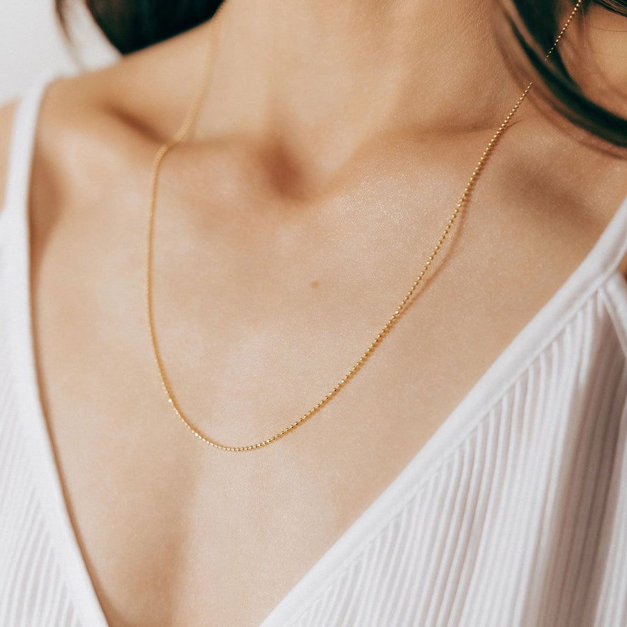 Roma Italian Adjustables Necklaces,Chains Gold 20" Italian Ferrara Diamond-Cut Bead Adjustable Chain (Gold)