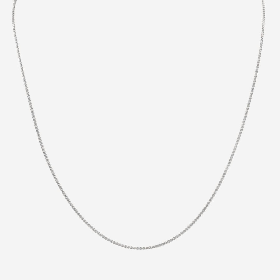 Roma Italian Adjustables Necklaces,Chains Silver 20" Italian Light Grano Wheat Adjustable Chain (Silver)