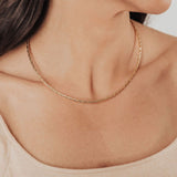 Roma Private Collection Necklaces Bella Sparkling Gold Necklace