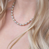 Roma Private Collection Necklaces Color / Gold Private Collection Silver & Gold Textured Bead Necklace