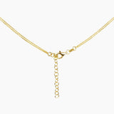 Roma Private Collection Necklaces Gold Alessia Double Paperclip Necklace (Gold)