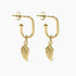 Roma Silver Collection Earrings Gold Roma Angel Wing Earrings (Gold)
