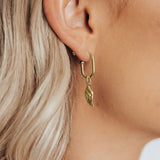 Roma Silver Collection Earrings Gold Roma Angel Wing Earrings (Gold)