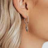 Roma Silver Collection Earrings Silver Roma Angel Wing Earrings (Silver)
