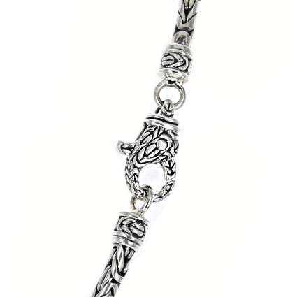 Giani Bernini Byzantine Link Collar Necklace in Sterling Silver, Created  for Macy's - Macy's