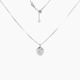 Roma Silver Collection Pendants Pendant + Chain Antique Hammered Cross Charm Pendant (Silver)
