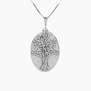 Roma Silver Collection Pendants Silver Hammered Sterling Silver Tree of Life Pendant