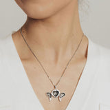 Roma Silver Collection Pendants Sterling Silver Angel Wing Locket