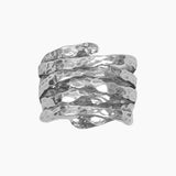 Roma Silver Collection Rings Sterling Silver Band Ring
