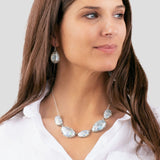 Roman Glass Jewelry Necklaces Blue / Green / Pink / Purple Roman Glass 5-Piece Patina Necklace