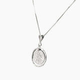 Roman Glass Jewelry Pendants Replica Widow's Mite Sterling Silver Pendant
