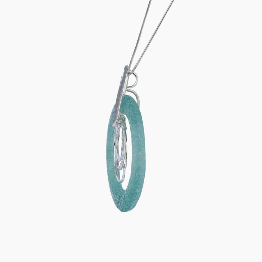 Roman Glass Jewelry Pendants Roman Glass Concentric Circles Pendant