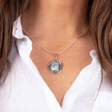 Roman Glass Jewelry Pendants Roman Glass Nested Egg Pendant